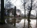 kaluž před veslákem 18.1.2011
