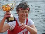 L. Bruncvíková s trofejí pro vítězku Primátorek, foto: M.Bruncvík