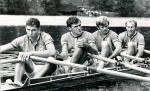 Československá párová čtyřka ve složení: F. Koudela, Z. Pecka, M. Laholík a J. Hellebrand, foto: archiv